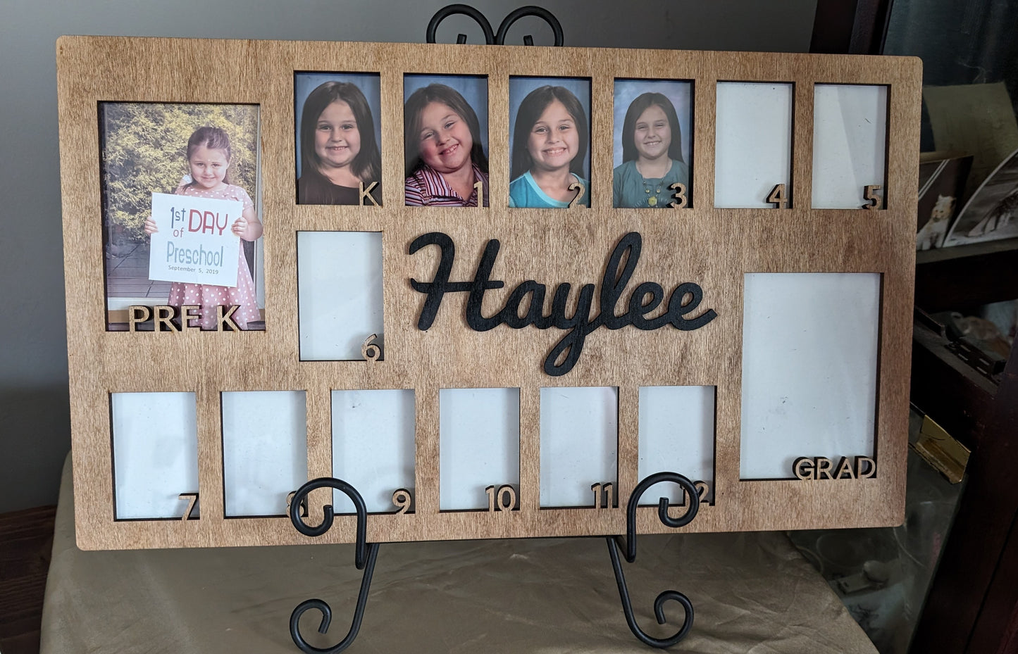 Personalized School Picture Frame PreK-12