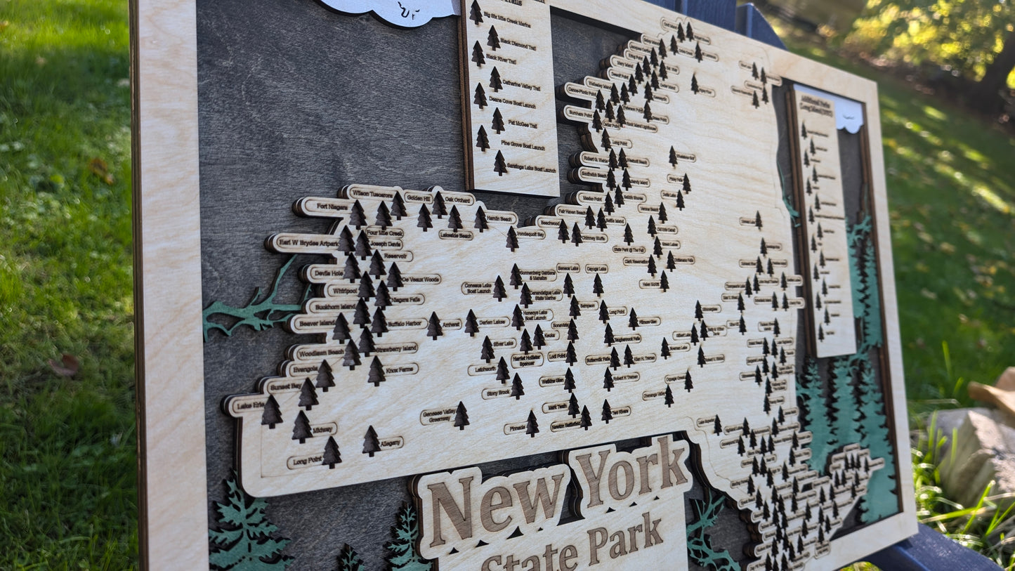 New York State Park Travel Map | Interactive Map | Camping Map