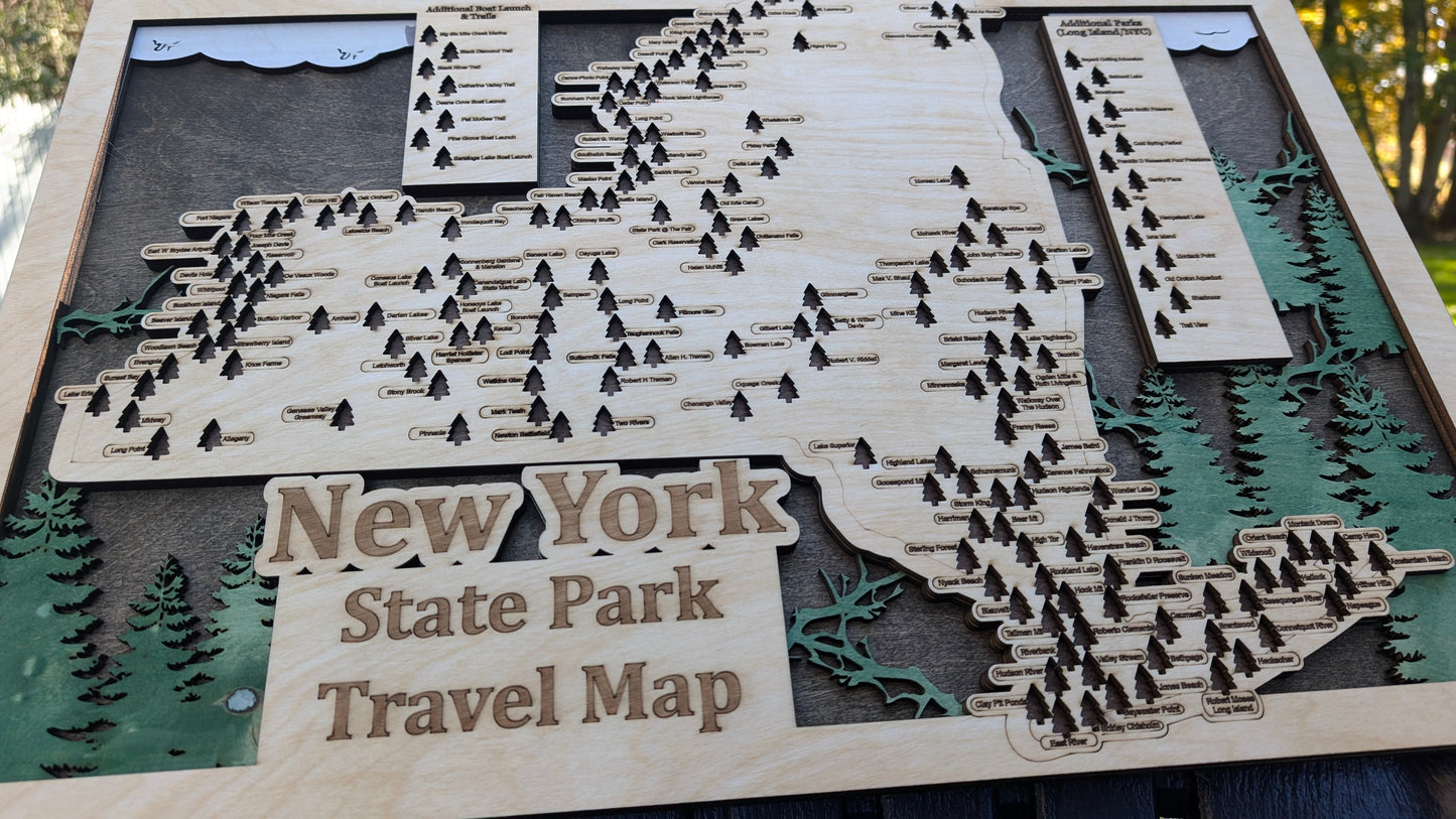 New York State Park Travel Map | Interactive Map | Camping Map