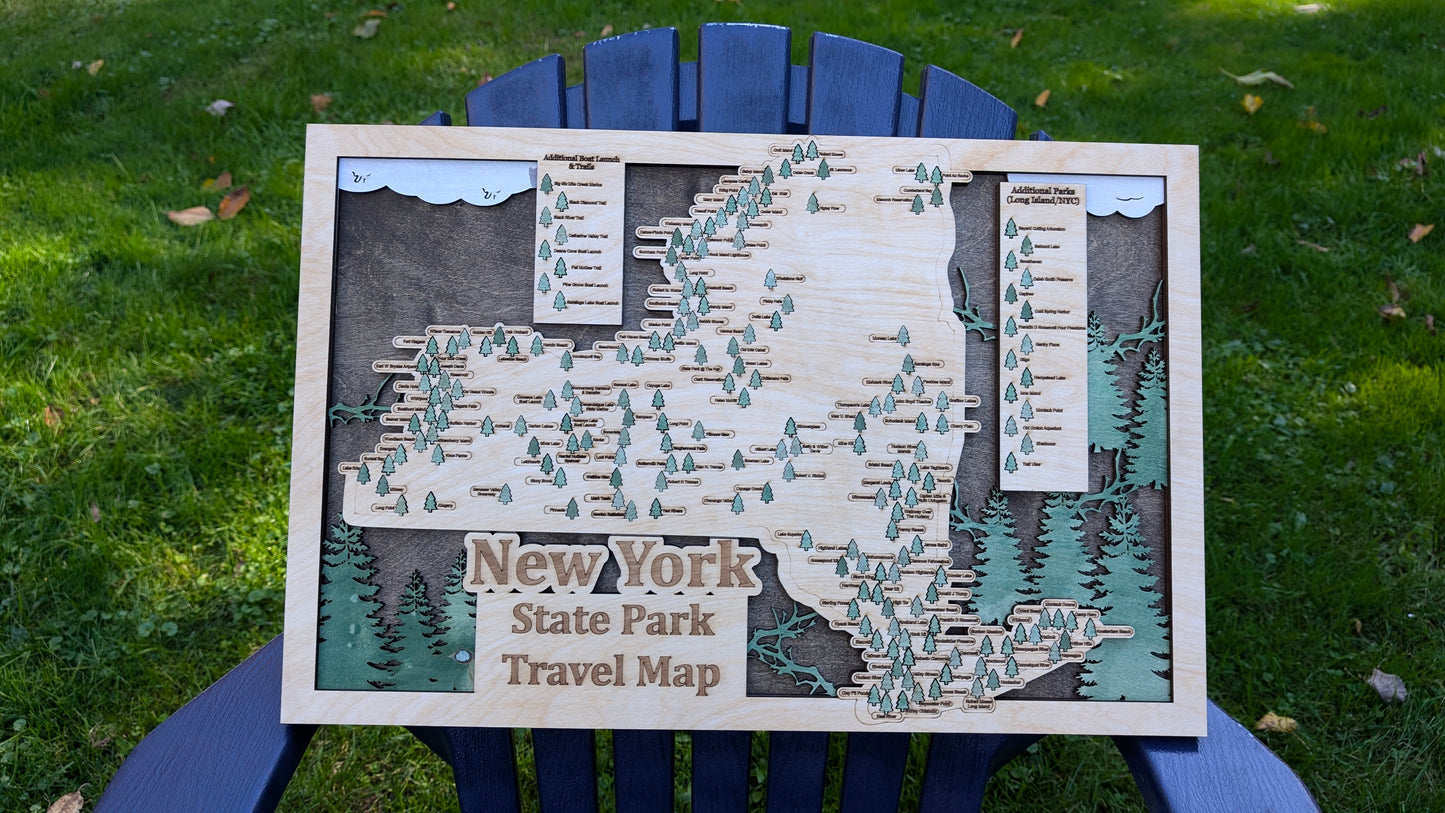 New York State Park Travel Map | Interactive Map | Camping Map