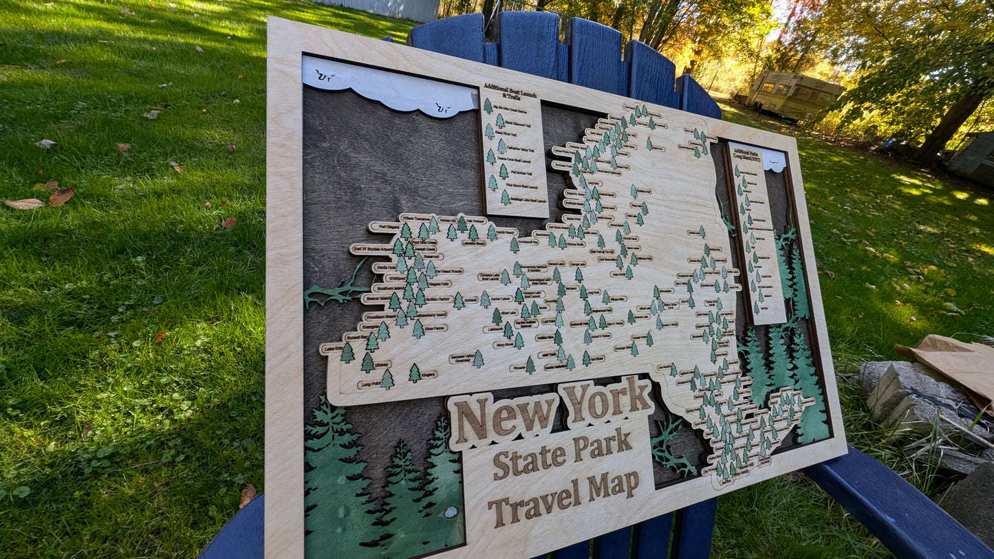 New York State Park Travel Map | Interactive Map | Camping Map